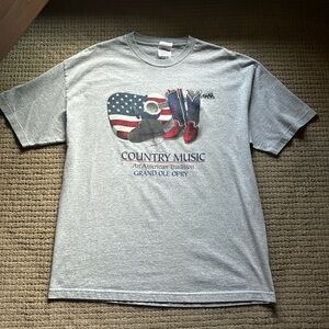 Music City "Country Music An American Tradition" (XL) T-Shirt GRAND OLE OPRY